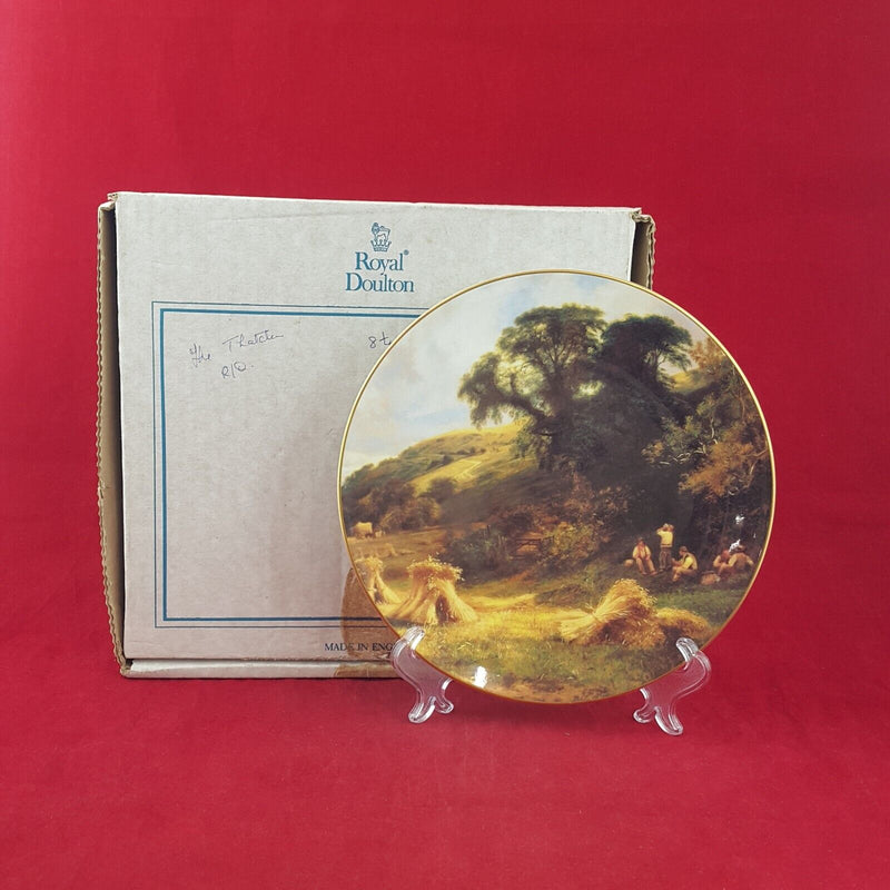 Royal Doulton Decorative Plate - A welcome Break Box - 7126 RD