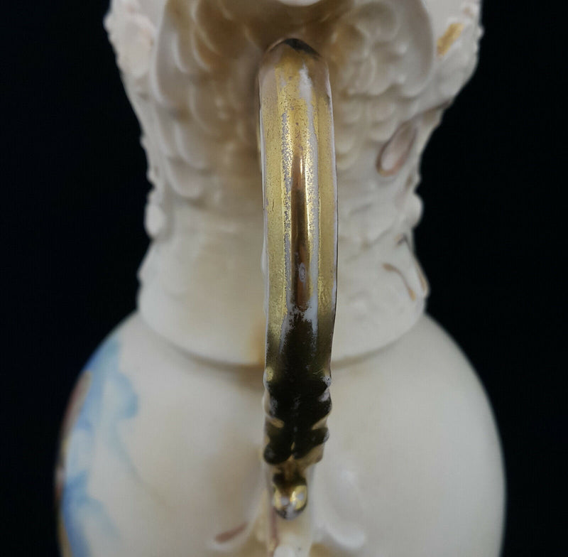 Royal Dux Vase Hand Painted Lady - Marks