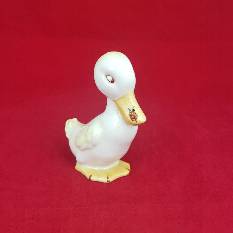 Beswick Bird Figurine 760 - Duck With Ladybird On Beak - 5920 BSK