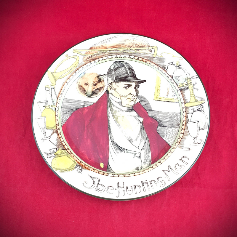 Royal Doulton Collector Plate - The Hunting Man D6282 - RD 2073