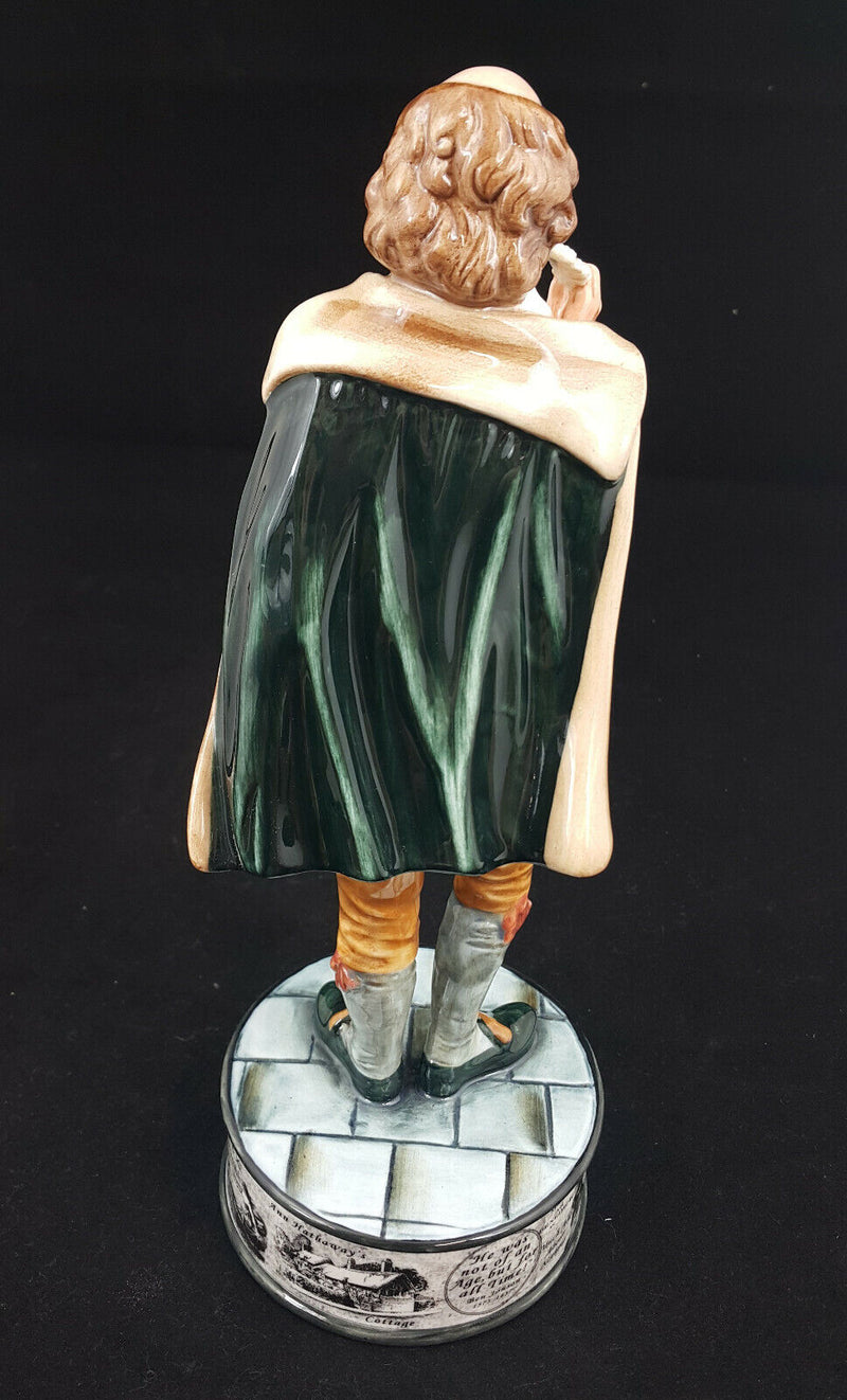 Royal Doulton Figurine William Shakespeare HN5129 - Boxed & CoA