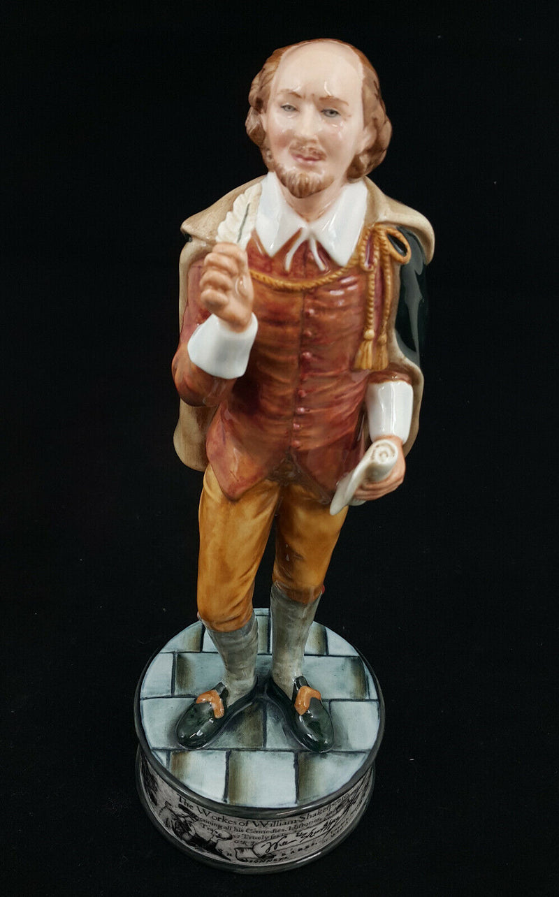 Royal Doulton Figurine William Shakespeare HN5129 - Boxed & CoA