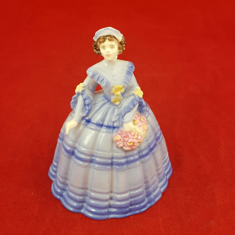 Coalport Minuettes Figurine - Autumntime Blue Dress - 6220 CP