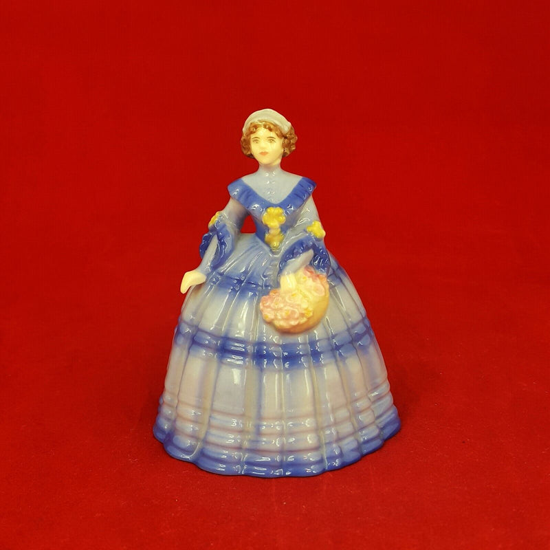 Coalport Minuettes Figurine - Autumntime Blue Dress - 6214 CP