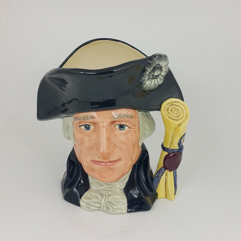 Royal Doulton Large Character Jug D6669 - George Washington - 5833 RD