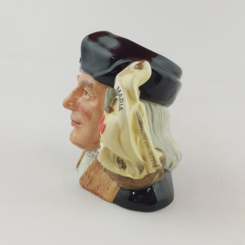 Royal Doulton Character Jug Small - Christopher Columbus D6911 – RD 2120