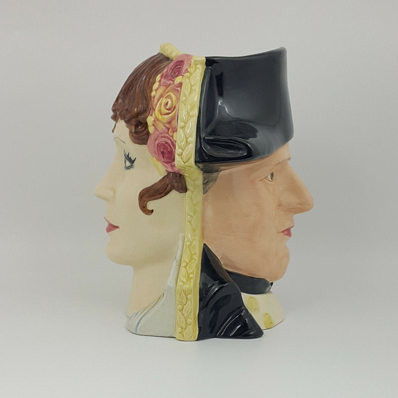 Royal Doulton Character Jug Napoleon & Josephine D6750 - Large