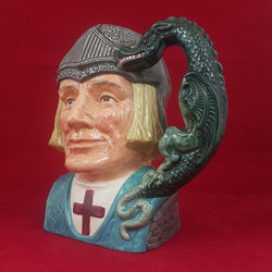 Royal Doulton Large Character Toby Jug St George D6618 - RD