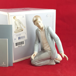 Lladro - Caring Father 6972 (Boxed) - 7312 L/N