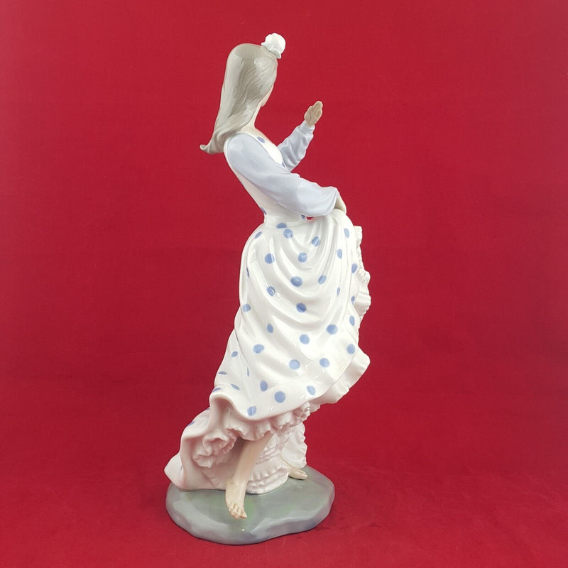 Lladro Nao Figurine 0240 - Spanish Gypsy Dancer - (Restored) - 6316 L/N