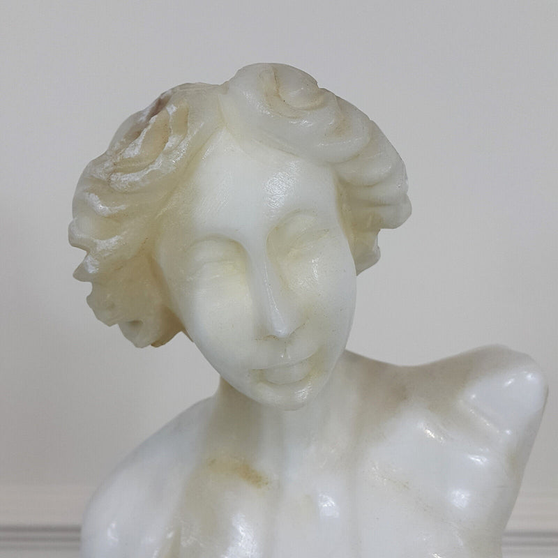 Alabaster Figure Of A Nude Female - F224