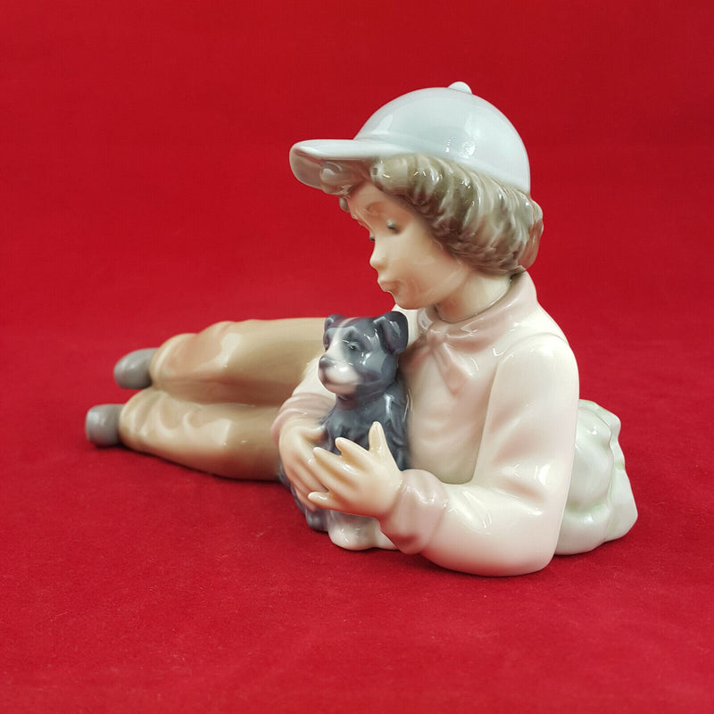 Lladro boy best sale and dog