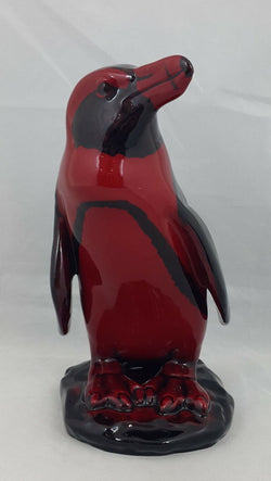 Royal Doulton Rouge Flambe Peruvian Penguin Head Raised Model No. 1287 - Scratch