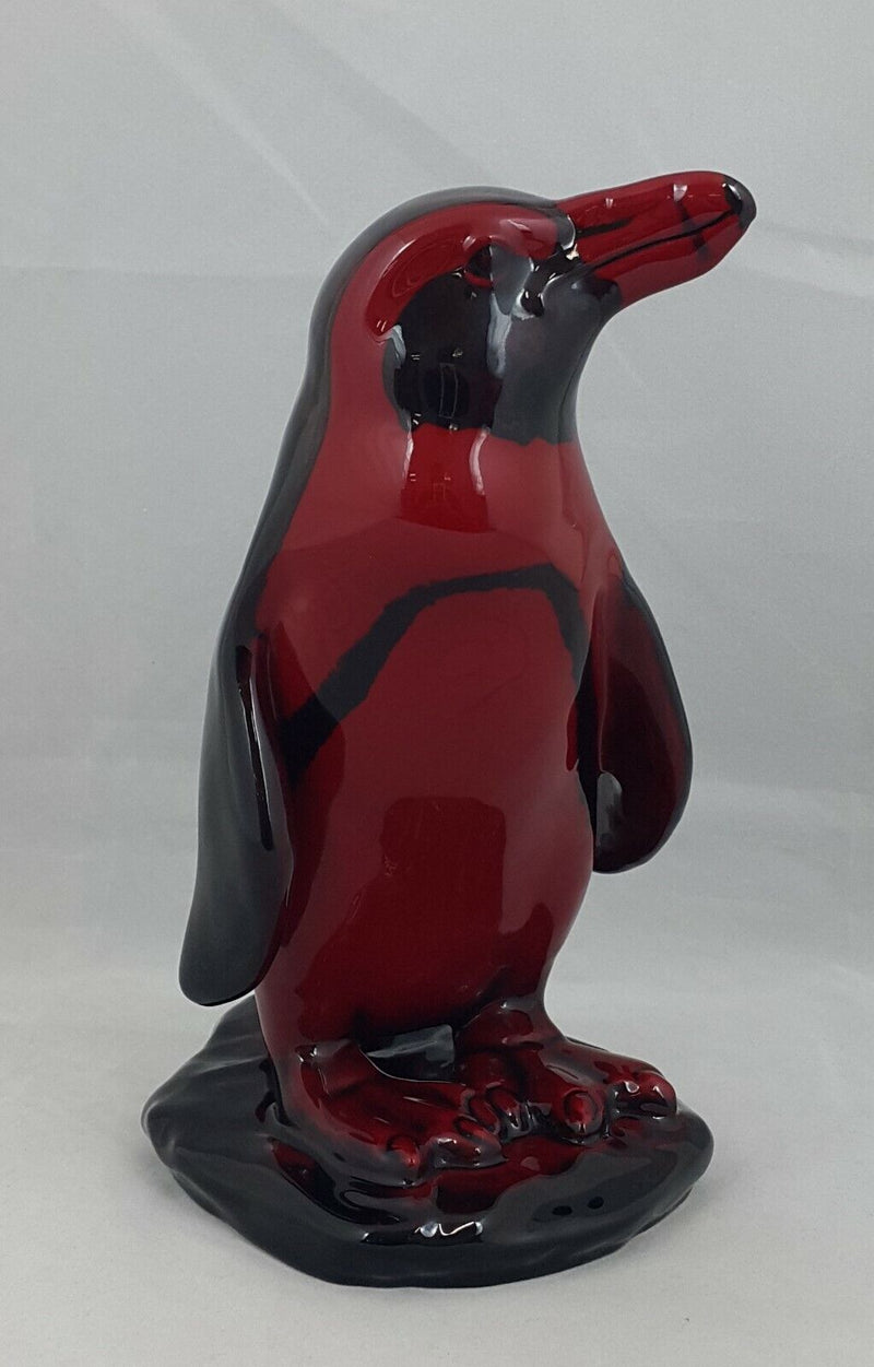 Royal Doulton Rouge Flambe Peruvian Penguin Head Raised Model No. 1287 - Scratch