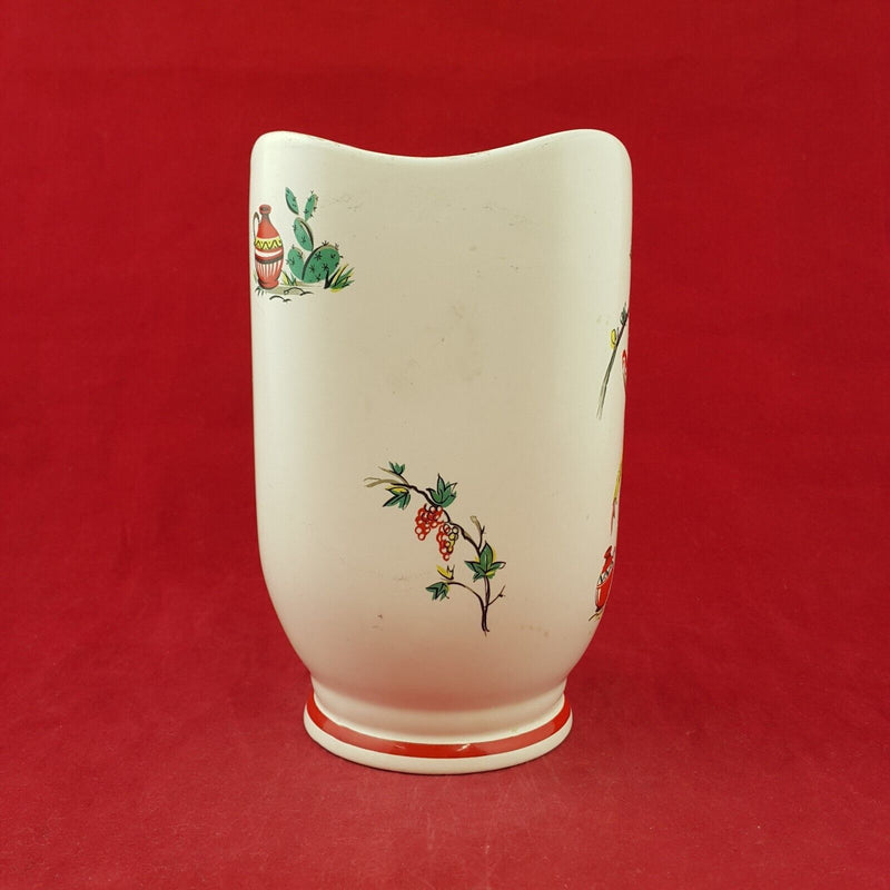 Crown Ducal Little Pedro Vase 1950's - 7413 O/A