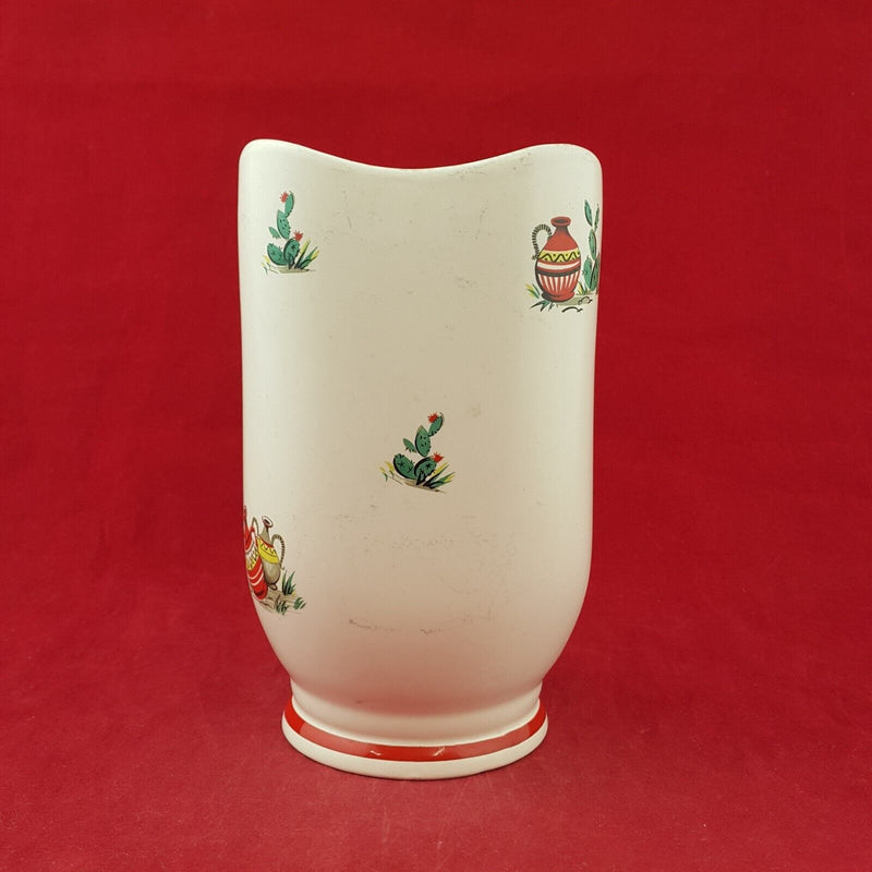 Crown Ducal Little Pedro Vase 1950's - 7413 O/A