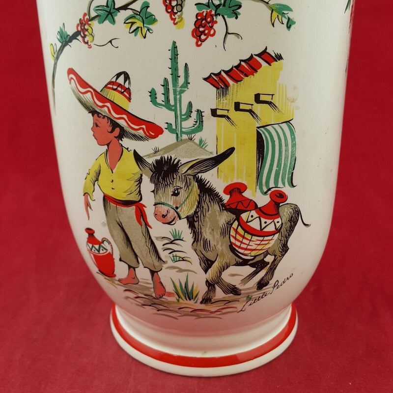 Crown Ducal Little Pedro Vase 1950's - 7413 O/A