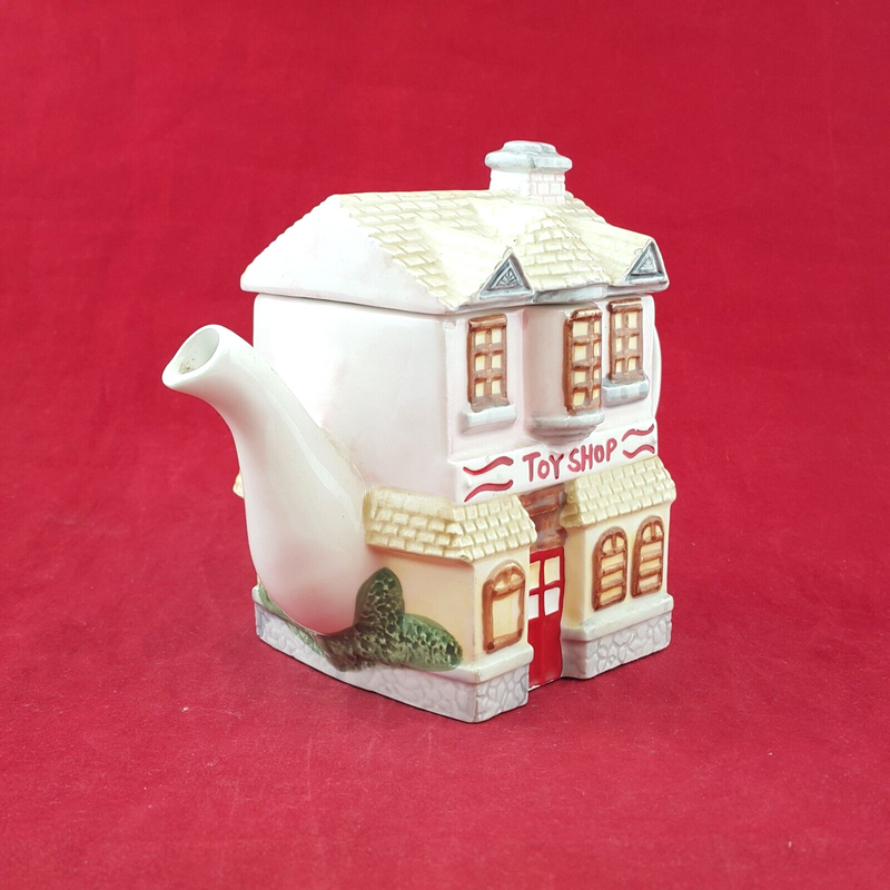 Leonardo - Collectors Handpainted Teapot - The Toy Shop - OP 2175