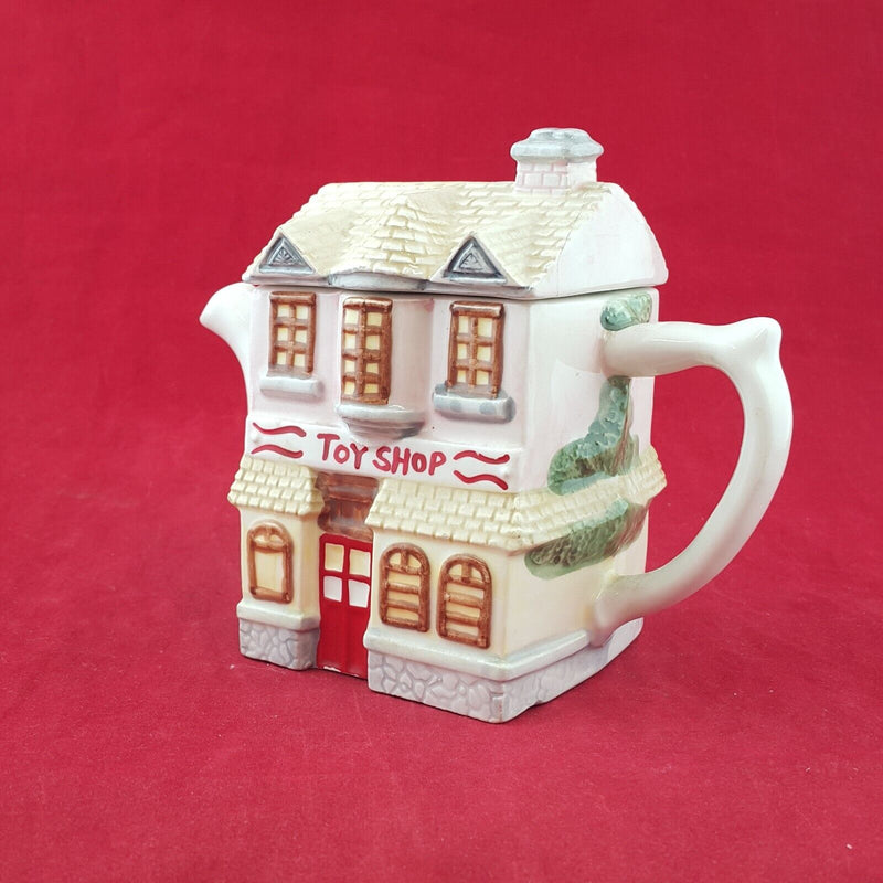 Leonardo - Collectors Handpainted Teapot - The Toy Shop - OP 2175