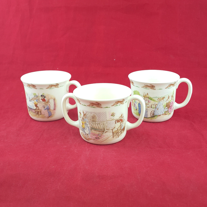 Royal Doulton Bunnykins - Set Of 3 Mugs - RD 2244