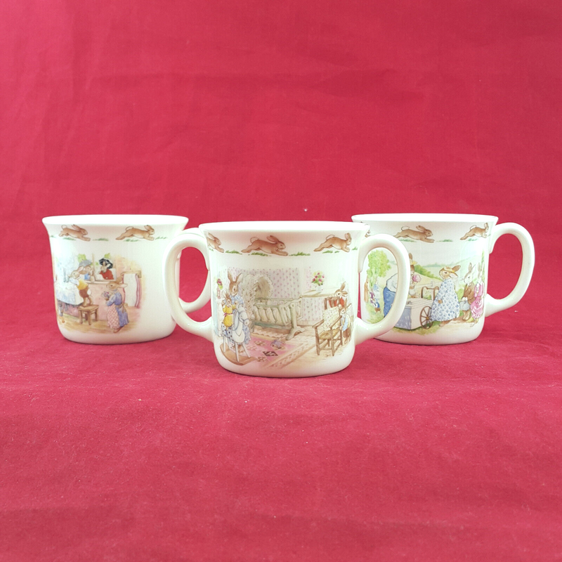 Royal Doulton Bunnykins - Set Of 3 Mugs - RD 2244