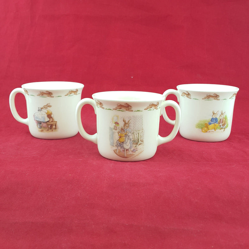 Royal Doulton Bunnykins - Set Of 3 Mugs - RD 2244