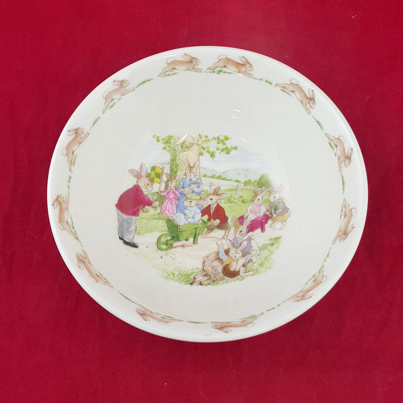 Royal Doulton Bunnykins - Set Of 2 Bowls & 1 Plate - RD 2243