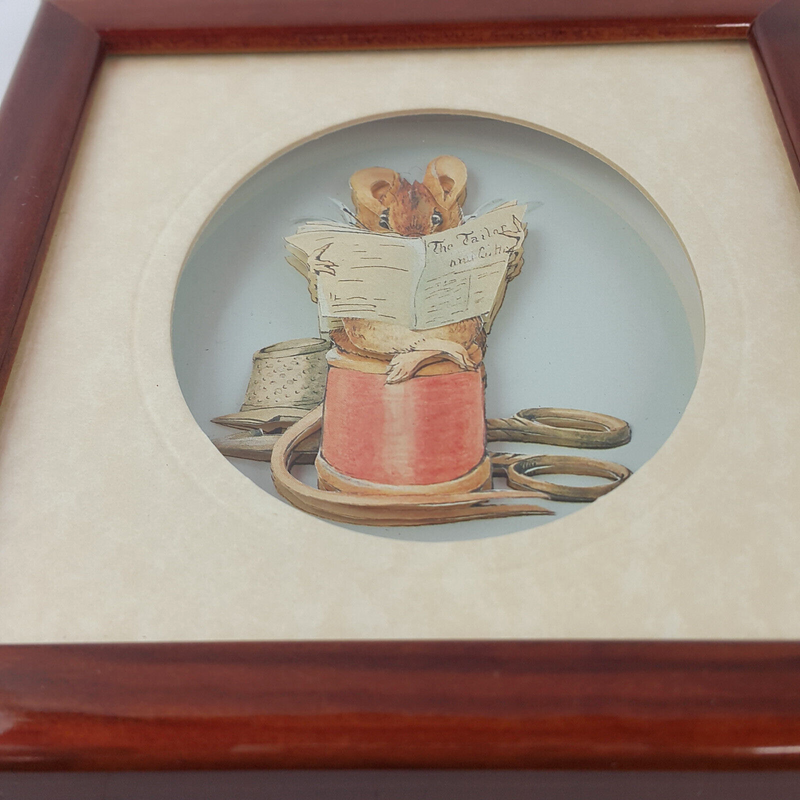 Decoupage Living Pictures - Beatrix Potter Set Of 4 Frames - OV 2242