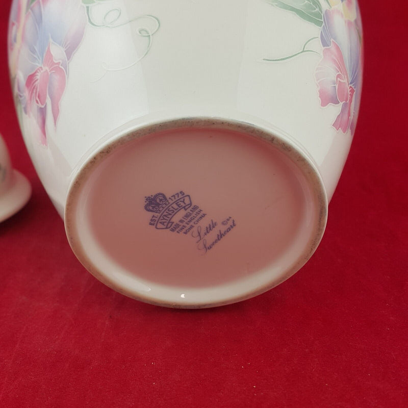 Aynsley Little Sweetheart Ginger Jar with Lid - 7489 OA