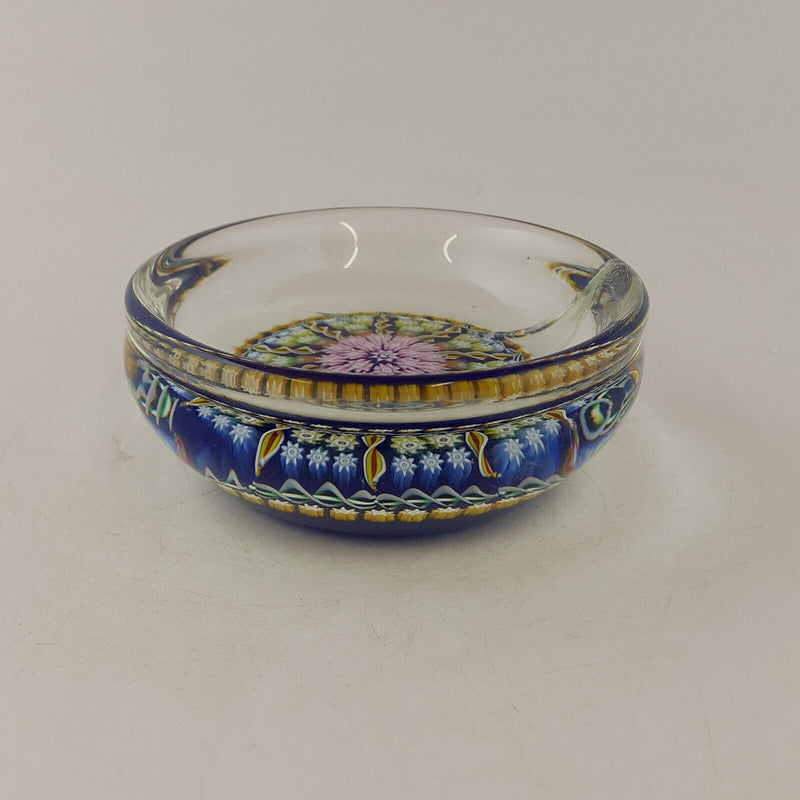 Millefiori Ashtray(Cracked) - 7436 O/A