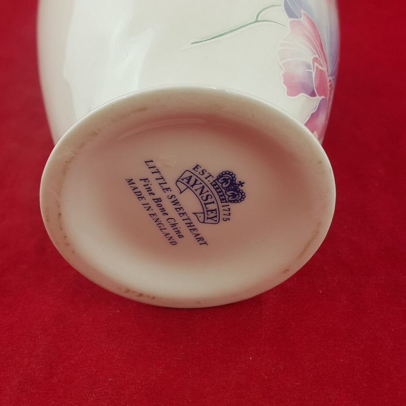 Aynsley Little Sweatheart Fine Bone China Vase - 7492 OA