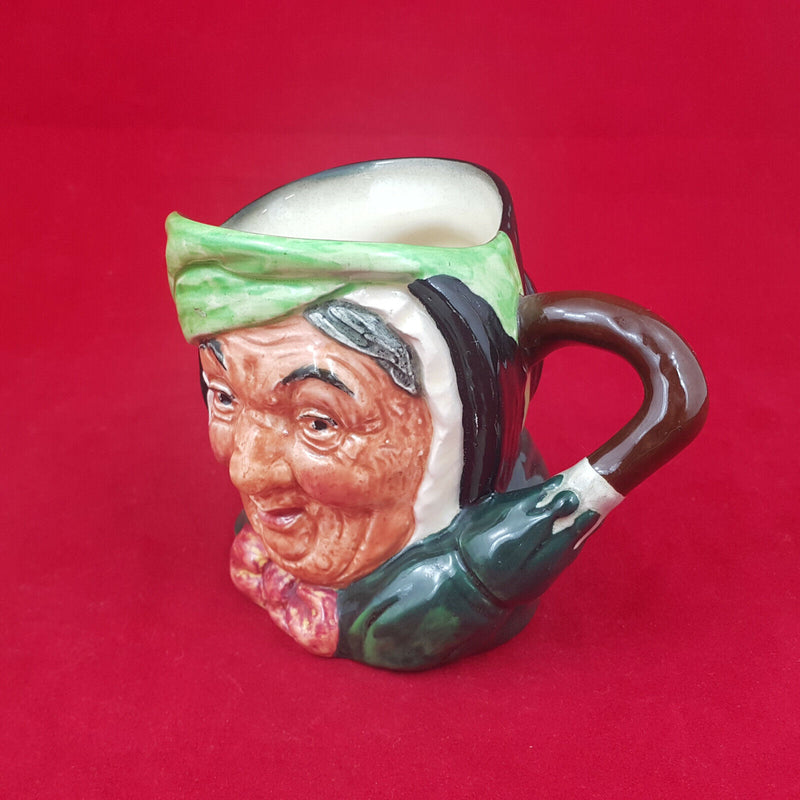 Royal Doulton Small Character Jug - Sairey Gamp D5528 – 240 RD