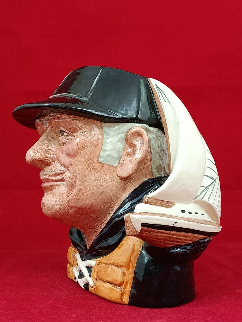 Royal Doulton Large  Character Jug Yachtsman - D6626 - RD