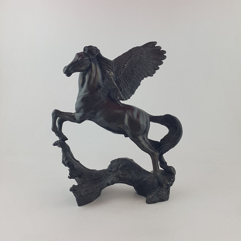 Heredities Bronze Pegasus Horse Boxed Damaged - 7502 OA