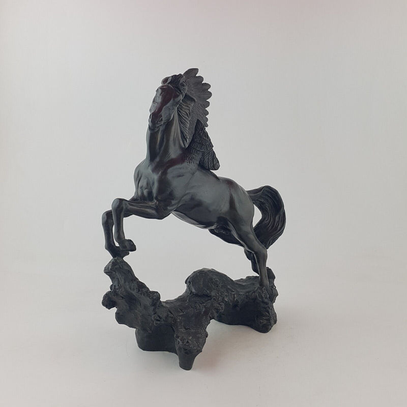 Heredities Bronze Pegasus Horse Boxed Damaged - 7502 OA