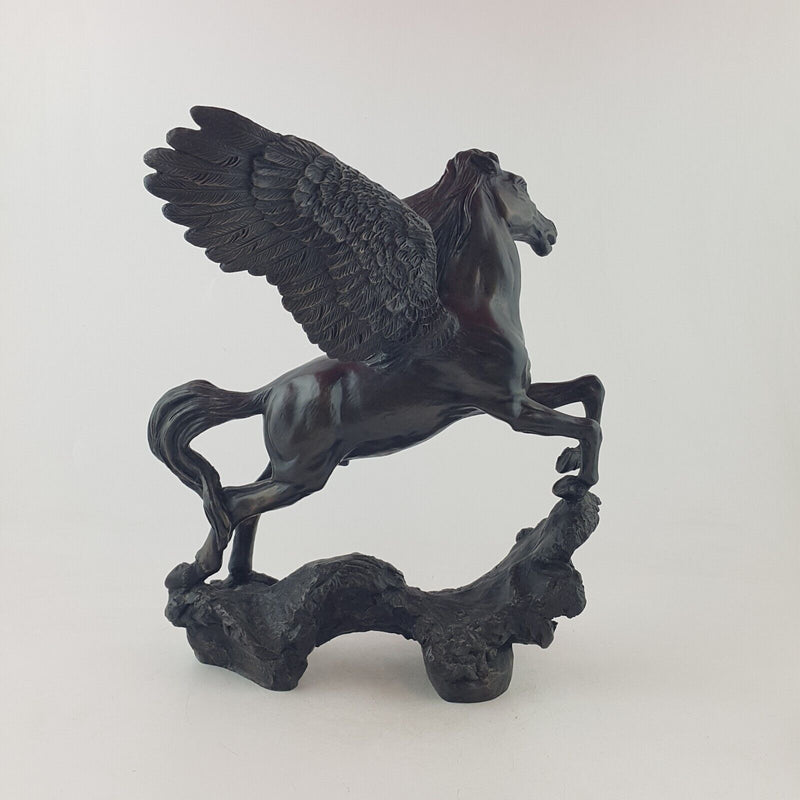 Heredities Bronze Pegasus Horse Boxed Damaged - 7502 OA