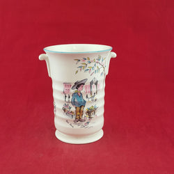 Vintage 1950's Crown Ducal 'Petit Pierre' vase - 7638 OA