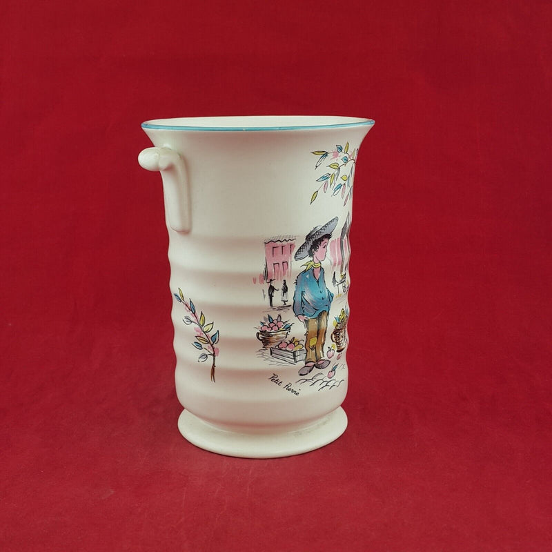 Vintage 1950's Crown Ducal 'Petit Pierre' vase - 7638 OA