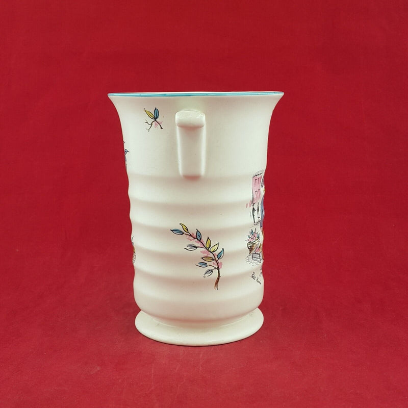 Vintage 1950's Crown Ducal 'Petit Pierre' vase - 7638 OA