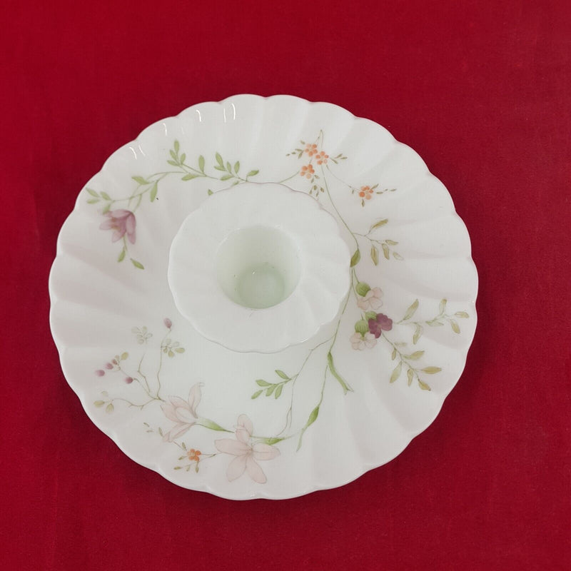 Wedgewood Campion Oval Tray Sugar Bowl & Candle Holder - 7639 WD