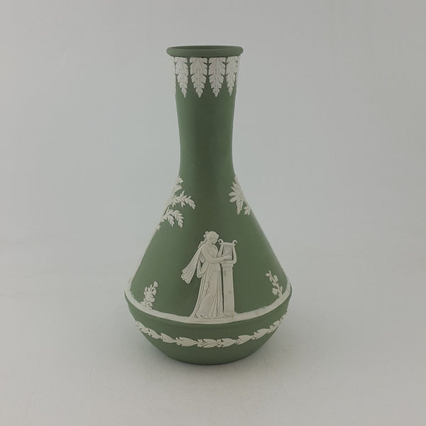 Wedgwood Jasperware Bud Vase Green / Celadon - 7635 WD