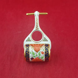 Royal Crown Derby Imari Miniature Garden Roller - 7337 RCD