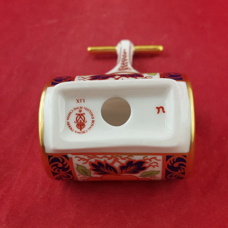 Royal Crown Derby Imari Miniature Garden Roller - 7337 RCD