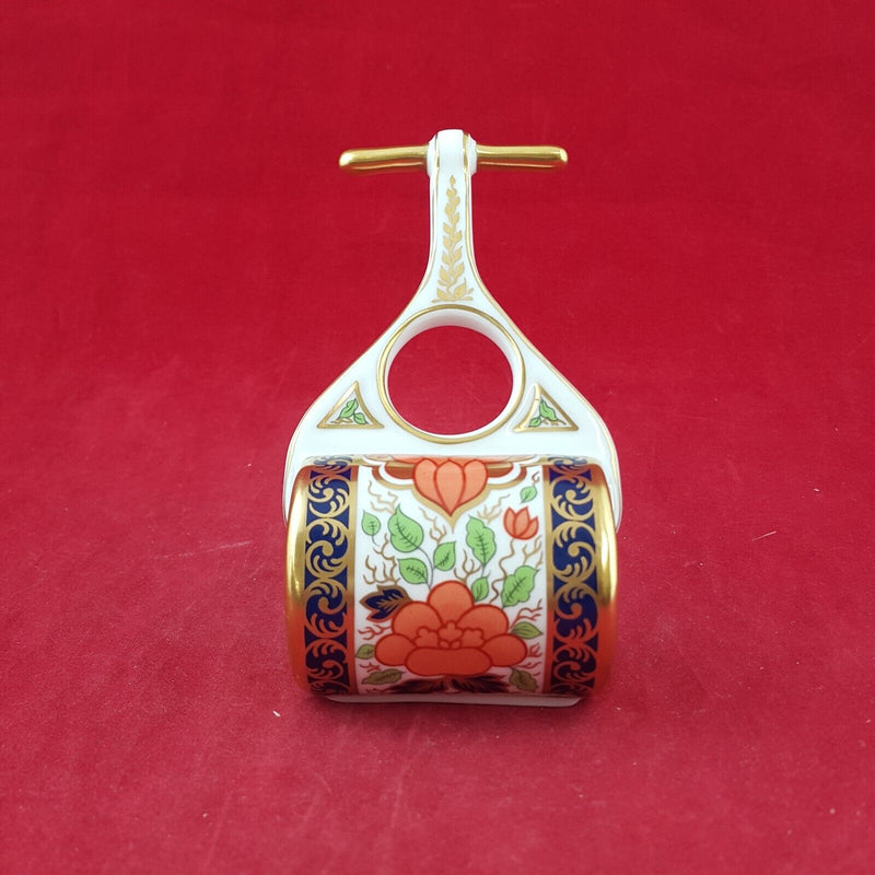 Royal Crown Derby Imari Miniature Garden Roller - 7337 RCD