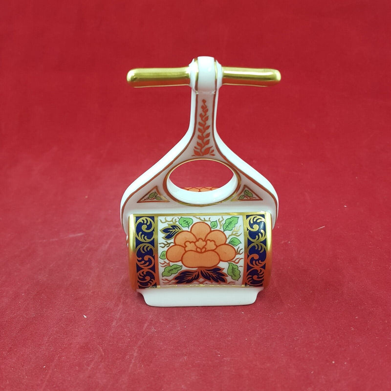 Royal Crown Derby Imari Miniature Garden Roller - 7337 RCD