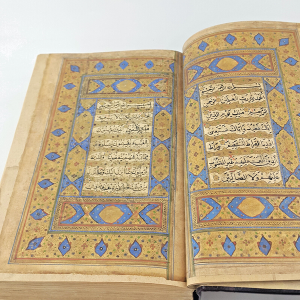 Handwritten Quran Complete Manuscript Antique Calligraphy (Ottoman, Ottoman) -Q1