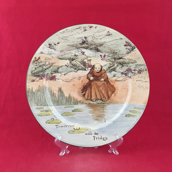 Royal Doulton Plate - Tomorrow Will Be Friday D3429 - RD 2442