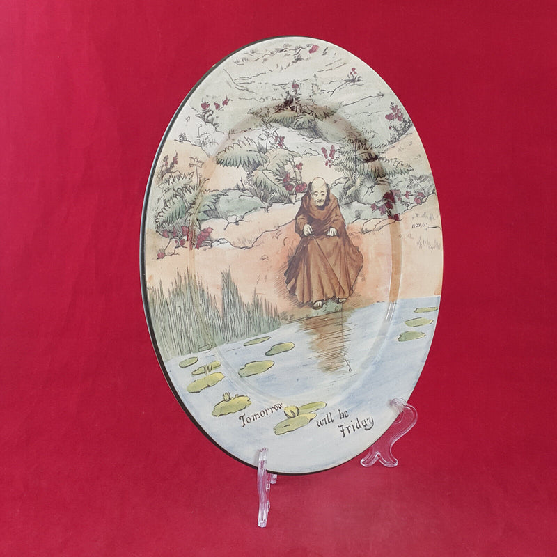 Royal Doulton Plate - Tomorrow Will Be Friday D3429 - RD 2442