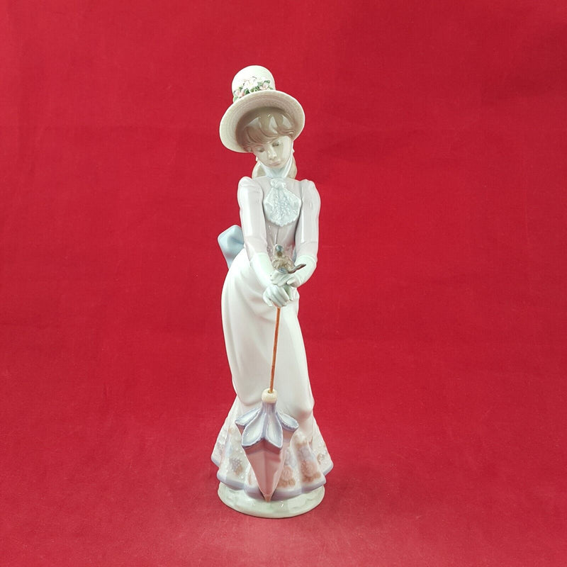 Lladro Figurine 7618 - Garden Song - 7566 L/N