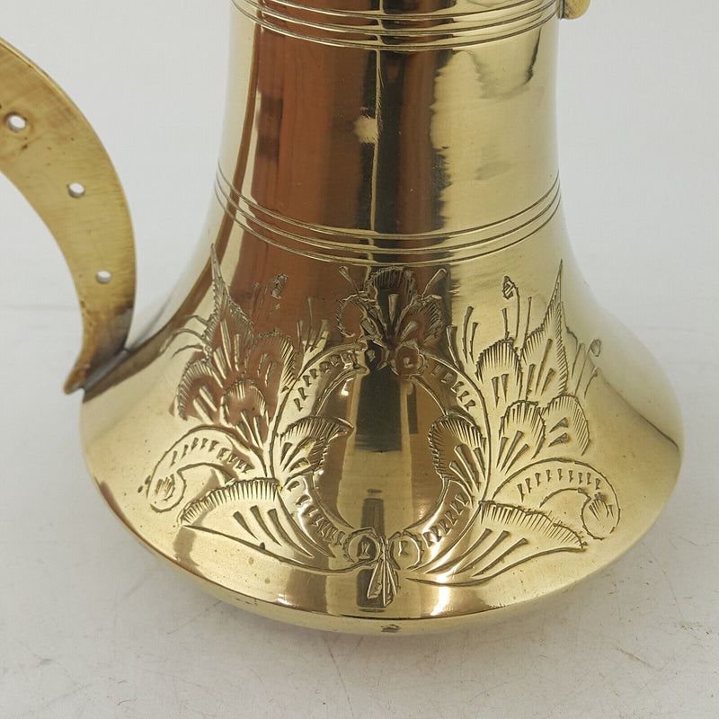 Vintage Middle Eastern Brass Teapot - 40TF